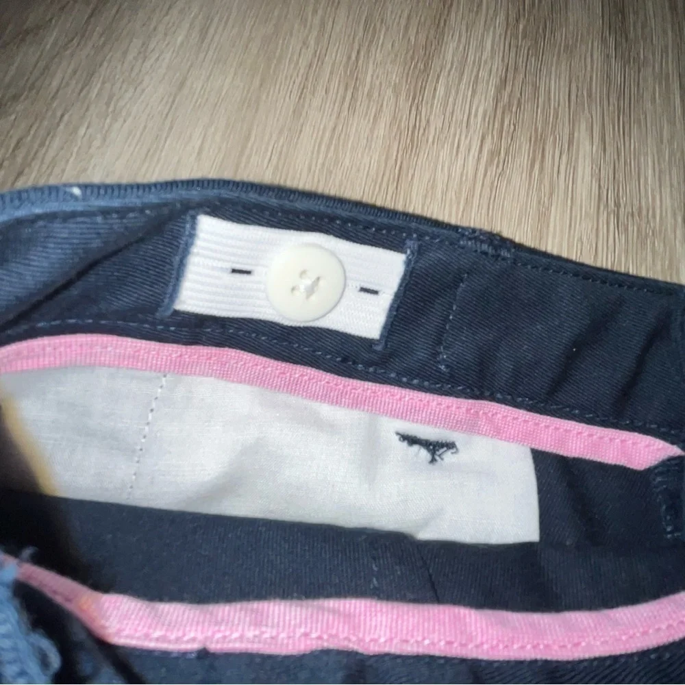 Lands' End Navy Blue Chino Shorts